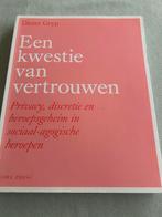 Boek: een kwestie van vertrouwen, Enlèvement ou Envoi, Utilisé, Enseignement supérieur