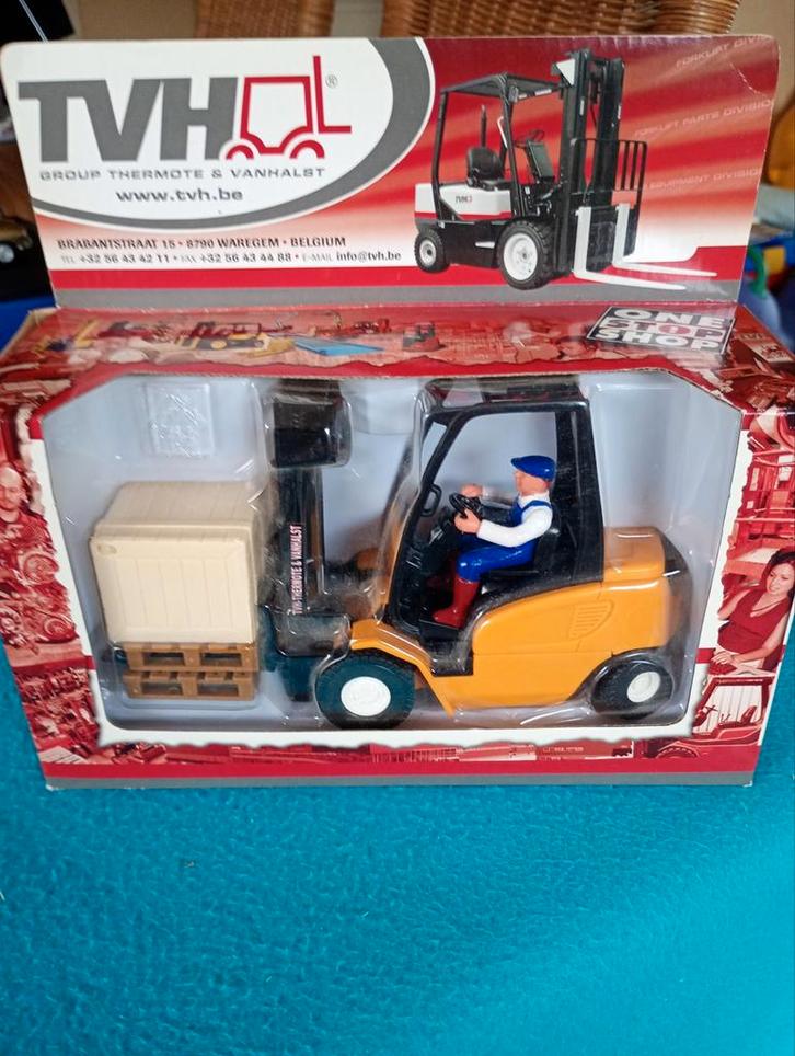 Heftruck TVH, Hobby en Vrije tijd, Modelauto's | Overige schalen, Nieuw, Ophalen of Verzenden