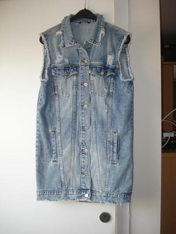 *VAL* Miss Bonbon jeanskleed/vest, dames. mt M beschikbaar voor biedingen