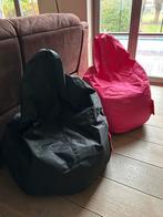 2 zitzakken b-bob, Enlèvement, Comme neuf, Noir