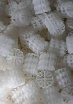 Biocarrier  Helix zak 100 liter Ø 17 mm Wit, Tuin en Terras, Vijver-toebehoren, Ophalen, Nieuw, Vijverfilter