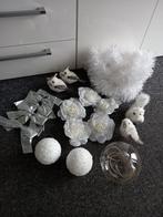 Wit en zilver kerstversiering, Diversen, Ophalen of Verzenden, Zo goed als nieuw