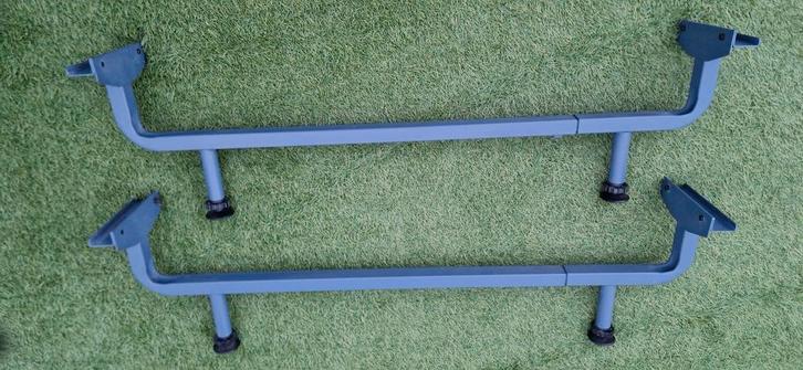 Auping Metaal Onderzetpoten Verstelbaar van 70 tot 90cm lang, Huis en Inrichting, Slaapkamer | Beddengoed, Zo goed als nieuw, Ophalen of Verzenden