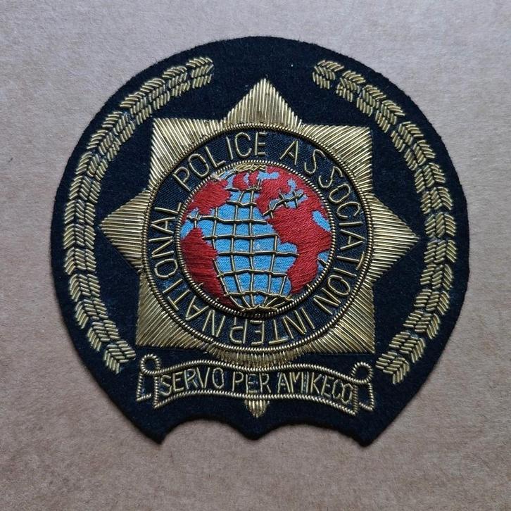 IPA International Police Association Patch, Verzamelen, Overige Verzamelen, Zo goed als nieuw, Ophalen of Verzenden
