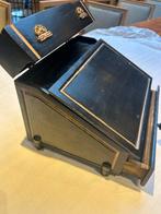 Antiek draagbaar Bureau Notaris voor verplaatsing, Ophalen