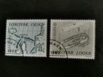 Faeroer / Foroyar 1982 - Europa CEPT - landkaart,archeologie, Postzegels en Munten, Postzegels | Europa | Scandinavië, Ophalen of Verzenden