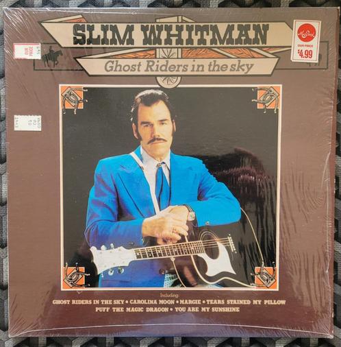 LP Slim Whitman Ghost Riders in the Sky de 1978, CD & DVD, Vinyles | Country & Western, Utilisé, Enlèvement ou Envoi