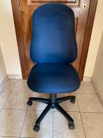 Degelijke Bureau stoel draait 360 graden blauw Kan geregeld, Ophalen of Verzenden, Blauw