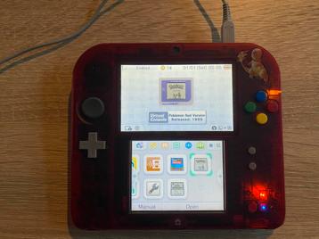 Nintendo 2ds pokémon red edition  beschikbaar voor biedingen