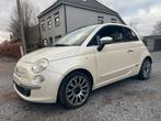 Fiat 500 Cabriolet 1.2 Benzine,Airco,Leder,Open dak,..., 1242 cc, 4 cilinders, Cabriolet, Wit