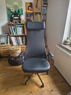 Chaise de bureau JÄRVFJÄLLET Simili Cuir Noir, Huis en Inrichting, Bureaustoelen, Ophalen, Gaming bureaustoel, Gebruikt, Zwart