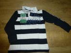 blauwe met witte polo H&M maat 110 - 116, Kinderen en Baby's, Kinderkleding | Maat 110, Gebruikt, H&M, Ophalen of Verzenden, Shirt of Longsleeve