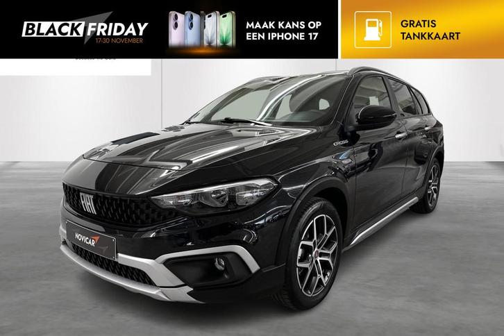 Fiat Tipo SW 1.5 Hybrid 130 DCT7 CROSS, Auto's, Fiat, Te koop, Tipo, Adaptive Cruise Control, Airconditioning, Centrale vergrendeling