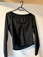 Zwart longsleeve topje Monki, Kleding | Dames, Maat 38/40 (M), Zwart, Ophalen of Verzenden, Gedragen