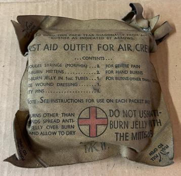 British WW2 RAF First Aid Outfit For Aircrew - Mk2 - FULL beschikbaar voor biedingen