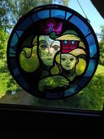 glas In lood - Virga Jesse Hasselt - Rappoort 1974, Antiek en Kunst, Ophalen of Verzenden