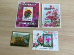 Postzegelblokjes bloemen, Timbres & Monnaies, Timbres | Timbres thématiques, Enlèvement ou Envoi, Affranchi, Animal et Nature