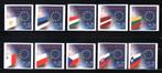 3293/3303 MNH 2004 - Europa. Vlaggen van de 10 nieuwe Landen, Europa, Ophalen of Verzenden, Postfris, Postfris