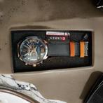 Montre Sport Curren ,Bracelet Cuir, Overige merken, Overige materialen, Leer, Verzenden