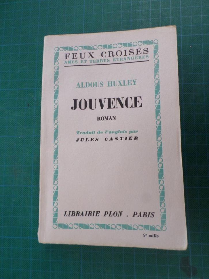 Jouvence (Aldous Huxley) – 1941 – 351 pages, Boeken, Literatuur, Gelezen, Europa overig, Ophalen of Verzenden