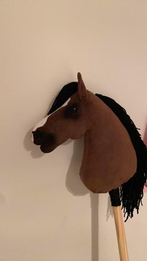 Hobbyhorse/stokpaardje te koop!, Animaux & Accessoires, Chevaux & Poneys | Couvertures & Couvre-reins, Neuf, Couverture, Couverture