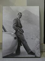 James Bond Canvasdoek Goldfinger Sean Connery 20x30cm, Nieuw, Film, Poster, Ophalen