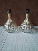 set van 2 kandelaars gold voor dinerkaarsen, Huis en Inrichting, Woonaccessoires | Kandelaars en Kaarsen, Overige materialen, Overige kleuren