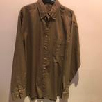 Kaki katoenen hemd, Kleding | Heren, Overhemden, Ophalen of Verzenden, Gedragen, Paars