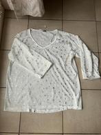 gekleurde blouse met motief - maat 48, Kleding | Dames, Grote Maten, Ophalen of Verzenden, Blouse of Tuniek