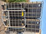 Ibc vaten 1000 liter zwart, Ophalen, Kunststof, Met kraantje, 150 liter of meer