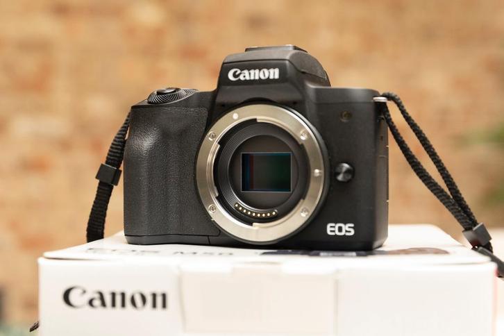 Canon m50 II - Boîtier ZGN, TV, Hi-fi & Vidéo, Appareils photo numériques, Comme neuf, Compact, Canon, Sans zoom optique, Enlèvement ou Envoi