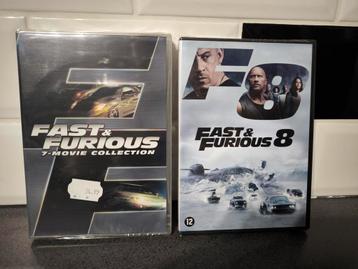 Nieuwe dvd collectie van thé fast and furious 8  films