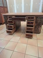 Pedestal desk of partnersdesk, Antiek en Kunst, Ophalen