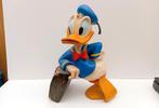 DISNEY BEELD DONALD DUCK 50 cm jaren 70, Ophalen of Verzenden, Donald Duck, Gebruikt, Beeldje of Figuurtje
