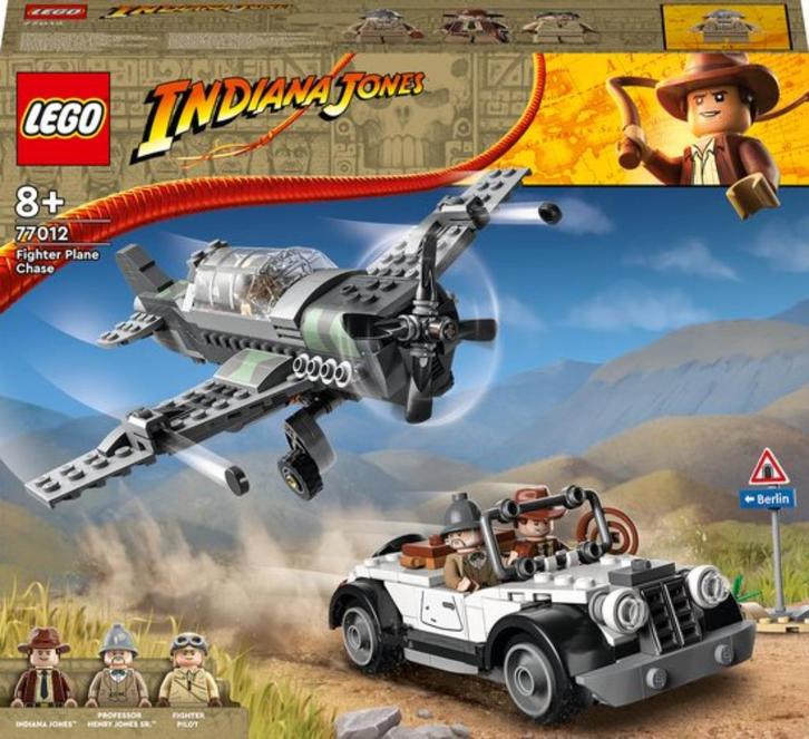 LEGO Indiana Jones 77012 Gevechtsvliegtuig achtervolging, Kinderen en Baby's, Speelgoed | Duplo en Lego, Nieuw, Lego, Complete set