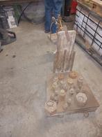 oude bascule met veel extra gewichten, Antiek en Kunst, Antiek | Gereedschap en Instrumenten, Ophalen