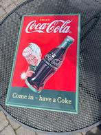 Stalen plaat coca cola, Ophalen of Verzenden, Zo goed als nieuw