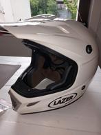 Witte propere motorhelm en bril LAZER HELMETS, XL