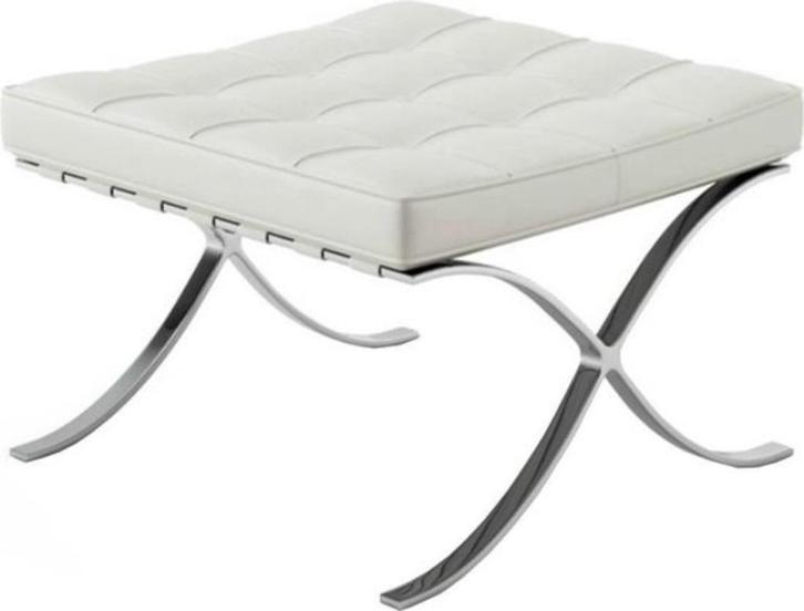 De Barcelona Hocker: iconische klasse met een speelse twist, Huis en Inrichting, Zetels | Voetbanken en poefs, Zo goed als nieuw