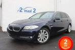 BMW 5 Serie 520 d Touring Aut/Leder/Navi 2 JAAR garantie!, Auto's, BMW, Automaat, Euro 5, Beige, USB