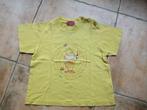 Warmgeel t-shirt met opschrift, Mexx, maat 80, Kinderen en Baby's, Babykleding | Maat 80, Ophalen of Verzenden, Gebruikt