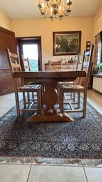 Table à manger avec 6 chaises, Enlèvement, Utilisé, Chêne, Landelijk