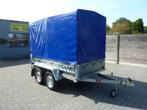 Aanhangwagen dubbelas 750 kg met huif, Ophalen, Nieuw