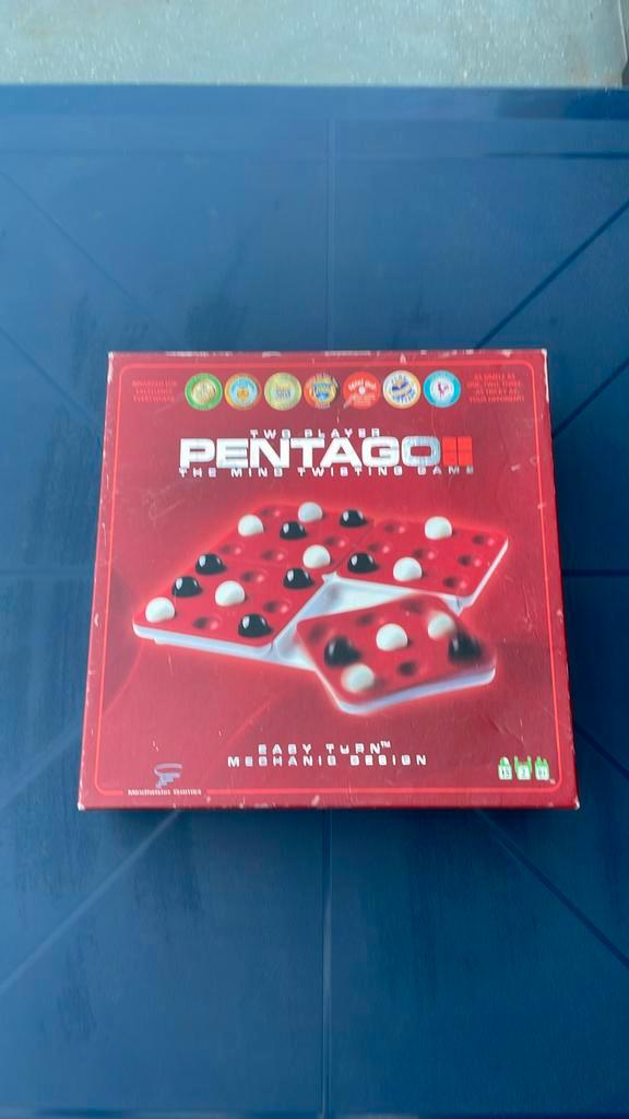 Jeu de société - Pentago, Hobby en Vrije tijd, Gezelschapsspellen | Overige, Zo goed als nieuw, Ophalen of Verzenden