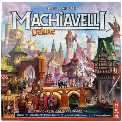 Machiavelli Deluxe 999 Games gezelschapsspel spel compleet, Hobby en Vrije tijd, Gezelschapsspellen | Bordspellen, Zo goed als nieuw