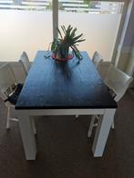 Keukentafel + stoelen, Huis en Inrichting, Tafels | Eettafels, Zo goed als nieuw, Ophalen