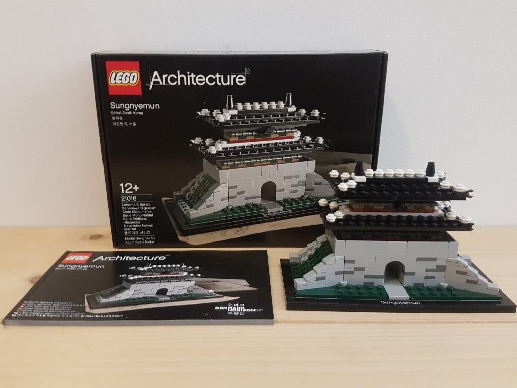 Lego Architecture 21016 Sungnyemun, Ophalen of Verzenden, Zo goed als nieuw, Complete set, Lego
