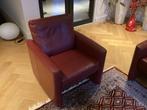 Willi Schillig fauteuil Bordeaux rood, Huis en Inrichting, Fauteuils, Ophalen, Zo goed als nieuw, Modern tijdloos, 50 tot 75 cm