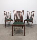 Quatre chaises vintage 1960s Pays-Bas, Enlèvement, Tissus, Quatre