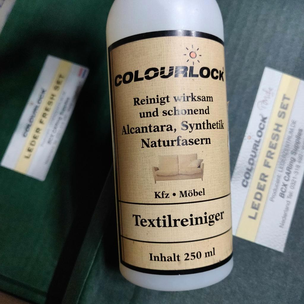 ② nettoyant textile colourlock. pour tissu, alcantara — Produits  d'entretien — 2ememain